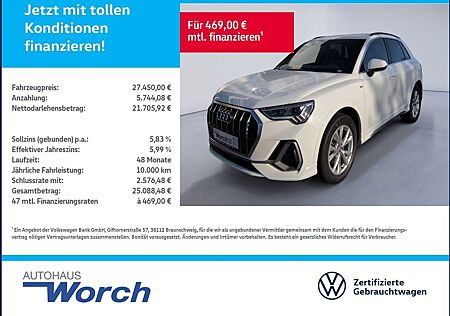 Audi Q3 35 TFSI S tronic S Line AHK+GRA+LED