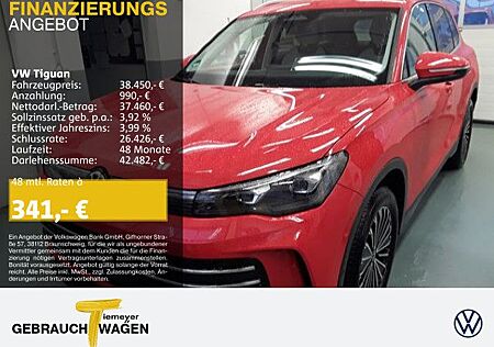 VW Tiguan Volkswagen 1.5 eTSI DSG ELEGANCE NEUES MODELL IQ.LIG