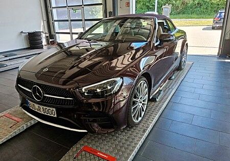 Mercedes-Benz E 400 E 400d 4M Cabrio AMG-Line Edition Rubellitrot