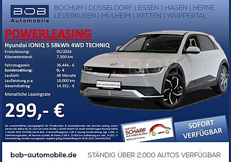 Hyundai IONIQ 5 58kWh TECHNIQ AssistP 8-fach bereift