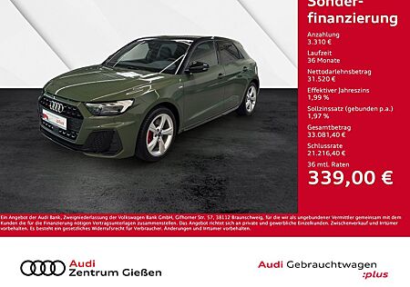 Audi A1 Sportback 30 TFSI S-tronic S line Black SONOS
