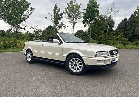 Audi Cabriolet 2.3 - 5 Zyl./NG2 - orig. Perlmuttweiß