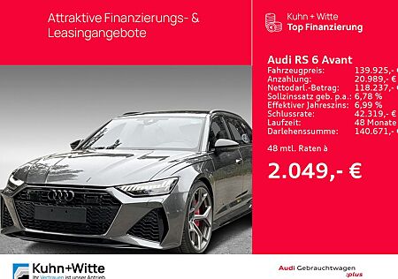 Audi RS6 RS 6 Avant 4.0 TFSI quattro performance *Pano*La