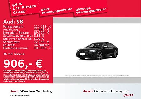 Audi S8 4.0 TFSI qu. Digital Matrix AHK Fond-Sitz-Pak