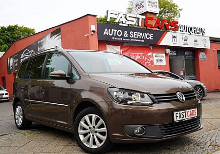 VW Touran Volkswagen Highline DSG 7-Sitzer Tempomat SHZ PDC!