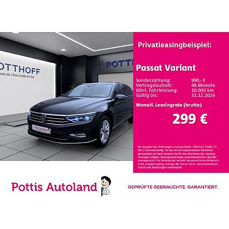 VW Passat Variant leasen