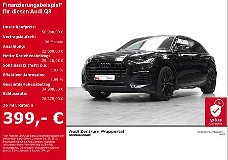 Audi Q8 55 TFSI QUATTRO PANO STANDHZG AHK LUFT ACC