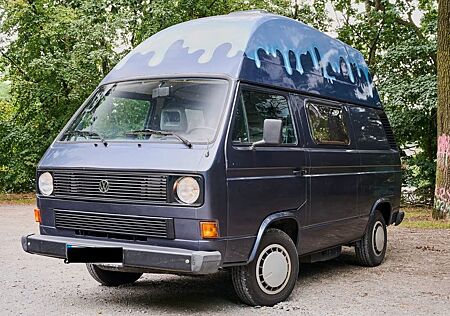 VW T3 Volkswagen TD 1.6 JX Hochdach Camper Bus H-Kennzeich.