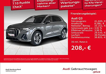 Audi Q3 35 TFSI S line S tronic Nav LED AHK ACC Sound
