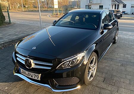 Mercedes-Benz C 400 , AMG Line, Luftfederung, alle Pakete