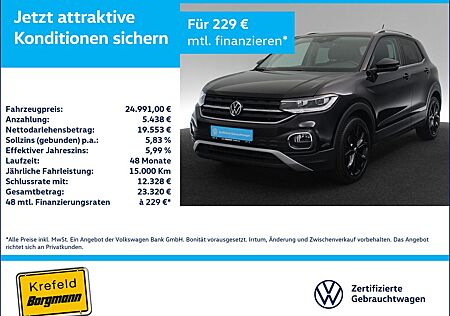 VW T-Cross Volkswagen 1.0 TSI Style AHK LED ACC NAVI KAMERA