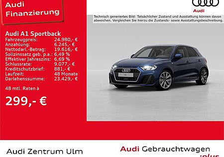 Audi A1 Sportback S line 30 TFSI VIRTUAL PDC SHZ
