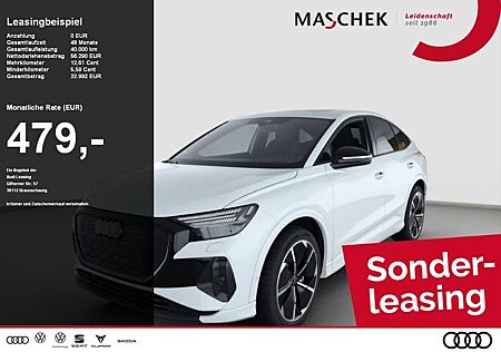 Audi Q4 e-tron Q4 Sportback e-tron S line 55 quat AHK Pano Blac