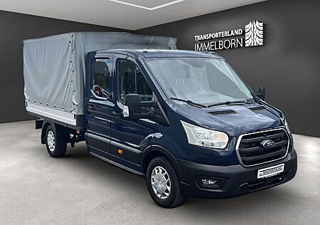 Ford Transit Pritsche 350 L3 Doka 7-Sitze+Klima+AHK