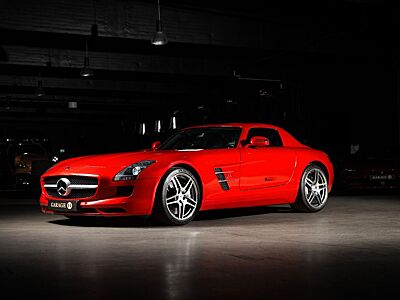 Mercedes-Benz SLS AMG Coupe / ZIRKONROT / B&O