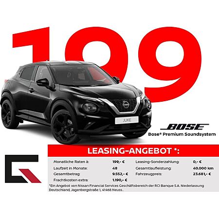 Nissan Juke leasen