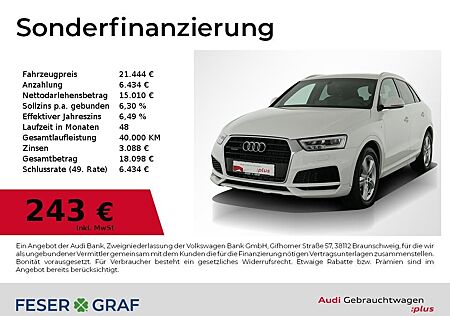 Audi Q3 2.0 TFSI qu S tronic 3x S Line Navi,Leder,LED