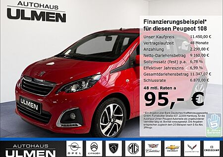 Peugeot 108 Allure Klimaautom DAB SHZ Notbremsass. Tel.-