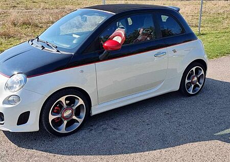 Abarth 500C Fiat Cabrio Leder Xenon Alu SH 17" Alu