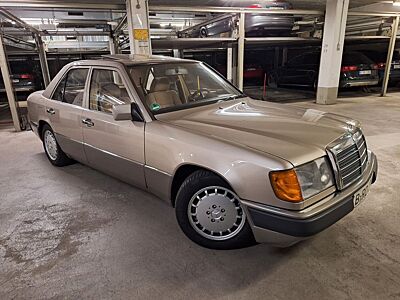 Mercedes-Benz W124 230E DIN-Kennzeichen!