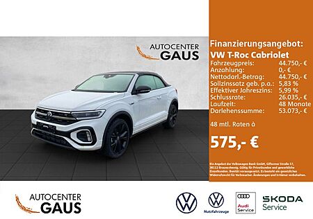 VW T-Roc Volkswagen Cabriolet R-Line 1.5 l TSI DSG Matrix*Navi