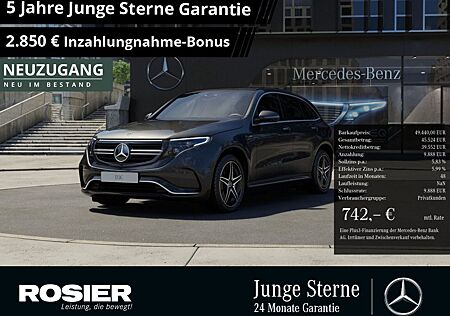 Mercedes-Benz EQC 400 4M AMG Sport Distr. LED HUD Navi SHD Kam