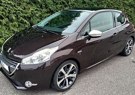 Peugeot 208 gebraucht kaufen Peugeot 208 1.6 120 VTi Allure Chili Schwarz Metallic