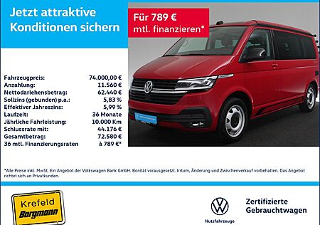 VW T6 California Volkswagen T6.1 California 2.0 TDI Coast Edition 4M AHK LED