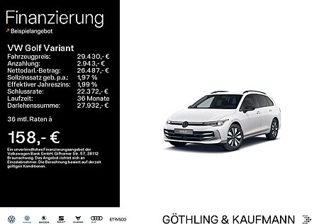 VW Golf Volkswagen VIII Variant 1.5 eTSI DSG GOAL*LED*AHK*KAME