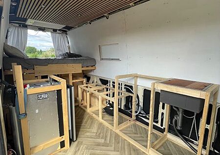 VW Crafter Volkswagen Van Wohnmobil lang&hoch 3,5 t