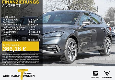 Seat Leon 1.5 eTSI DSG FR REAR VIEW NAVI SITZHZ LM18