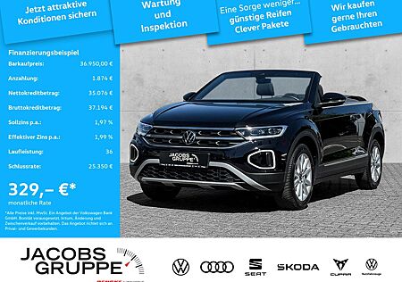 VW T-Roc Volkswagen Cabrio 1.5 TSI DSG/Navi/Standh./LED Style