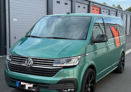 VW T6 Multivan Volkswagen T6.1 Multivan Bay Leaf Green Metallic