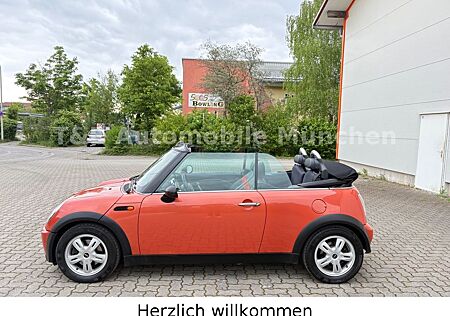 Mini One Cabrio *Klima*Leder*Navi*Sitzheiz*1.Hand*