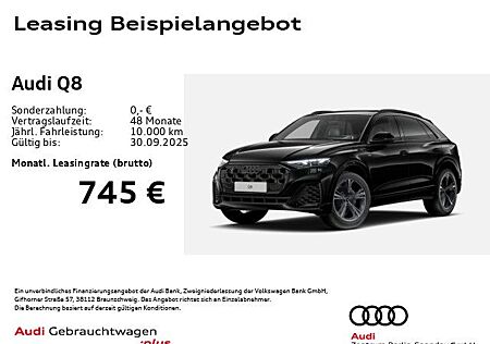 Audi Q8 55 TFSI qu. S line tiptronic *PANO*MATRIX*