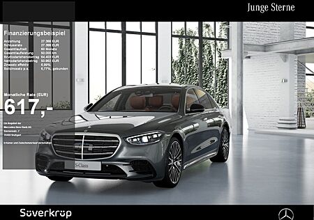 Mercedes-Benz S 400 d 4M BURM AMG NIGHT STANDH DISTR SPUR 360