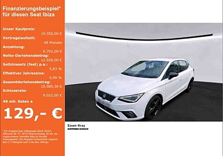 Seat Ibiza FR 1.0 TSI DSG LED ACC Navi Klima Pro Blac