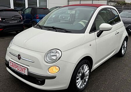 Fiat 500 500C "LOUNGE"-AUTOMATIK|CABRIO|KLIMA|TEIL-LEDER