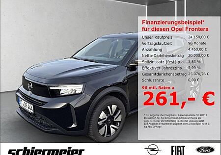 Opel Frontera 1.2 AT Navi SHZ Kamera Allwetter Lenkra