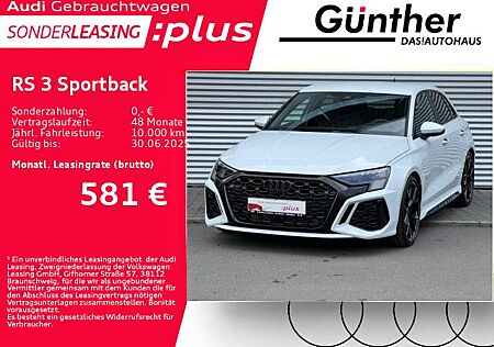 Audi RS3 RS 3 Sportback +WINTERRÄDER+SPORTABGAS+HEAD UP+