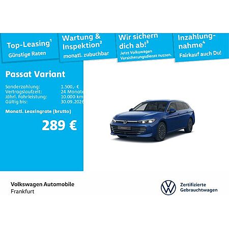 VW Passat Variant leasen