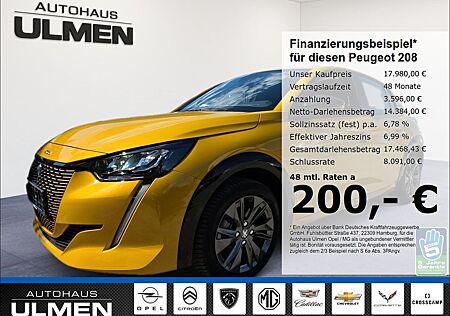 Peugeot 208 -e ActivePack Elektromotor LED-Scheinwerfer