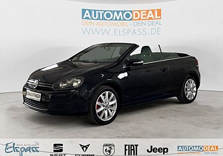 VW Golf Volkswagen VI Cabrio ALLWETTER SITZ.HZG TEMPOMAT ALU P