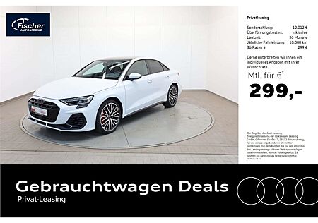 Audi S3 Limousine TFSI qu. Sport-Auspuff/19''/P-Dach