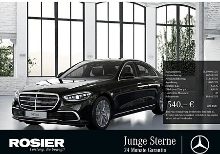 Mercedes-Benz S 580 e Distr Pano MBUX-HUD Multikontur