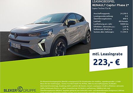 Renault Captur Phase 2 Techno TCe 90
