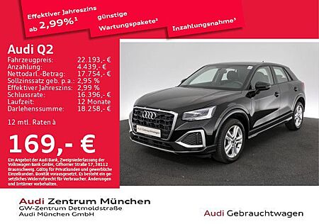 Audi Q2 30 TFSI advanced Navi+/PDC/LED