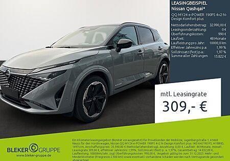 Nissan Qashqai QQ MY24 e-POWER 190PS 4x2 N-Design Komf