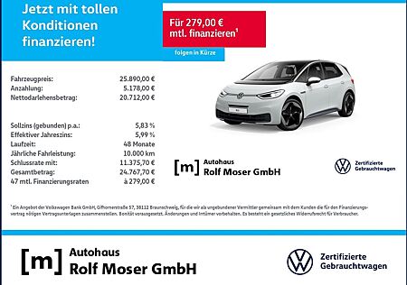 VW ID.3 Volkswagen Pro Performance 1st Max 58kW·h 150kW #Wärme