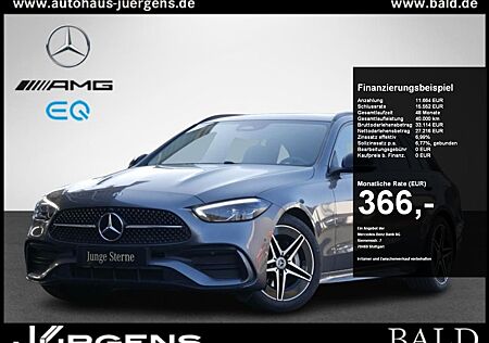 Mercedes-Benz C 200 d T AMG/Wide/LED/Pano/AHK/Easy-P/Night/18'